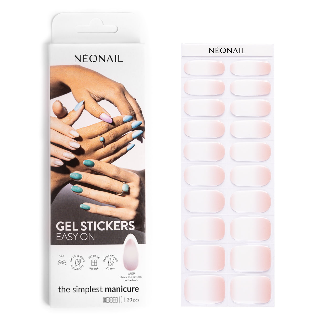 Naklejki GEL STICKERS EASY ON M09